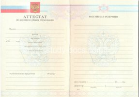 Аттестат за 9 класс 2007-2010 в Находке